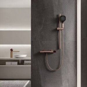 Thermostatic Shower System with Handheld Showerhead