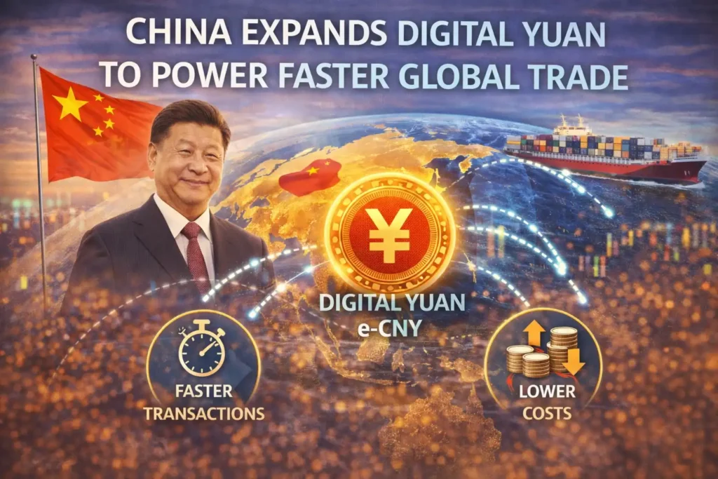 China Expands Digital Yuan to Power Faster Global Trade