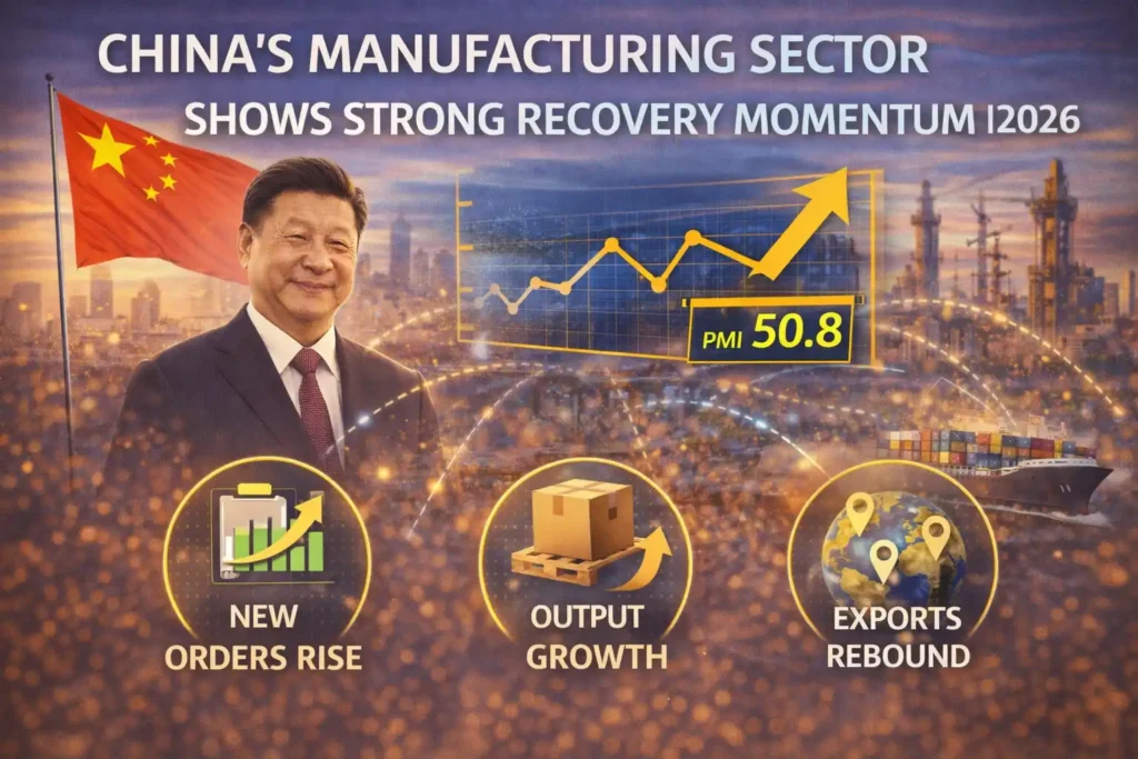 China’s Manufacturing Sector Shows Strong Recovery Momentum in 2026